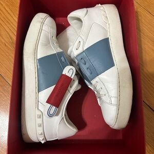 Valentino sneaker white/blue